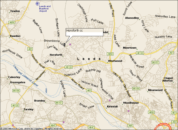 map Horsforth